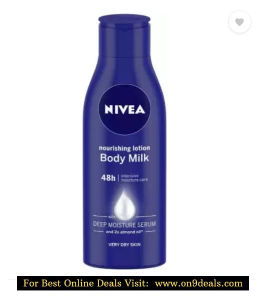 Nivea Body Milk Nourishing Lotion  (120 ml)