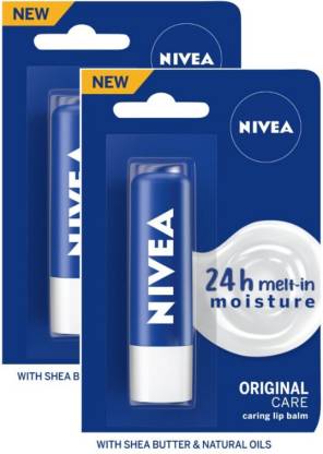 Nivea Lip Balm Pack of 2 Flat 50% Discount