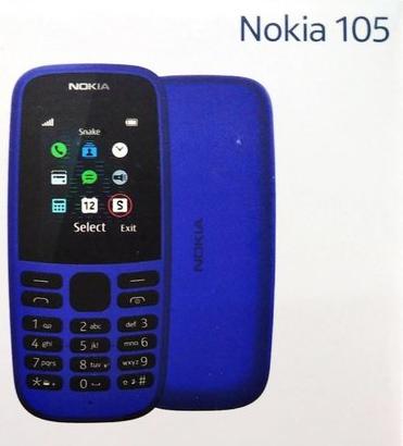 Nokia 105 Single SIM Basic Mobile Phone