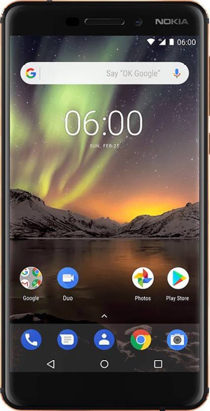 Nokia 6.1 32GB 3GB RAM 16MP Rear Camera Snapdragon 630 Android Oreo