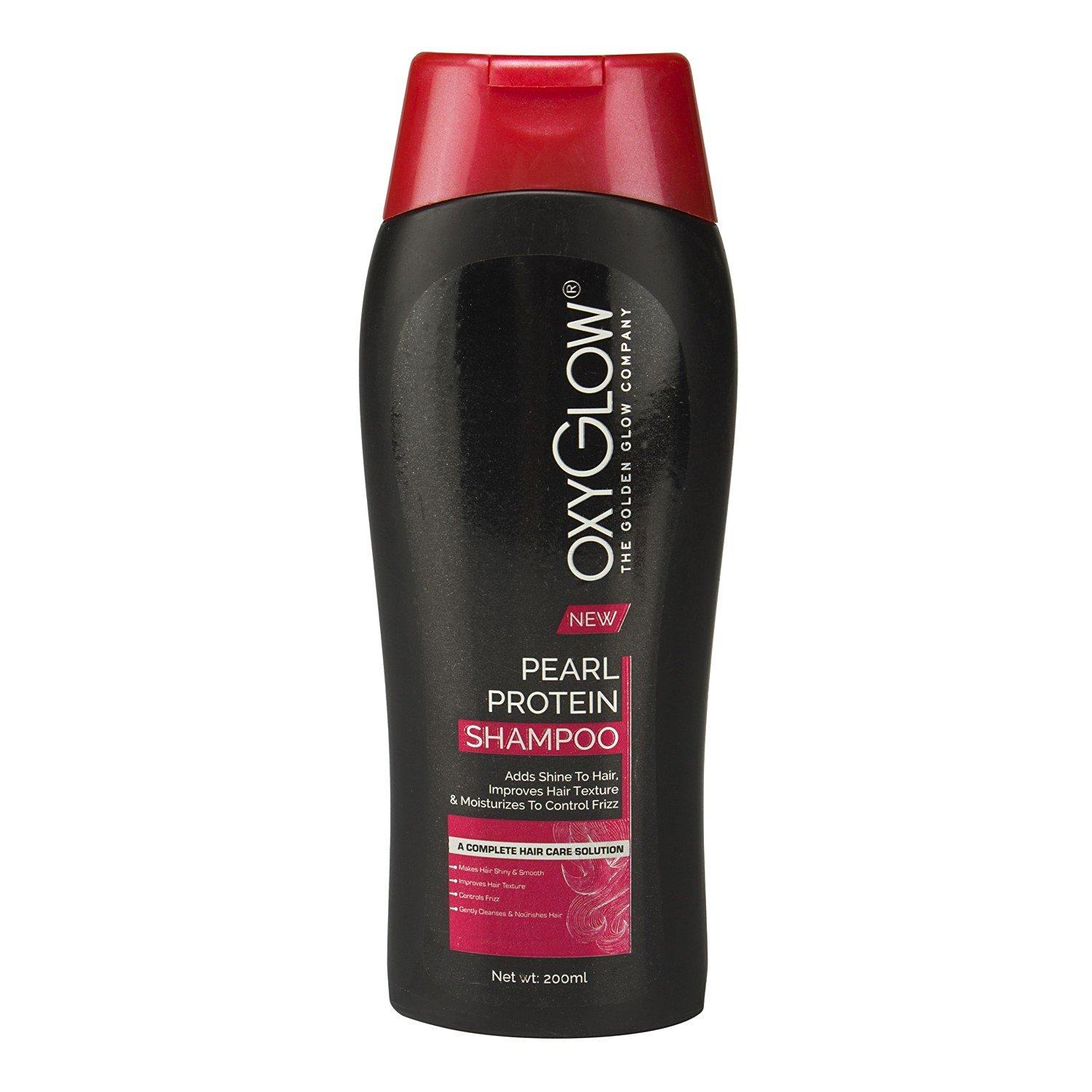 Oxyglow Golden Glow Pearl Protein Shampoo, 200ml 