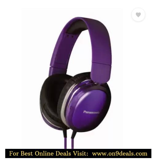 Panasonic RP-HX350ME Over-Ear Headphones with Mic