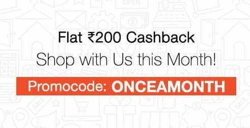 PaytmMall - The ONCEAMONTH Sale is Back Working On Grocery Products Also