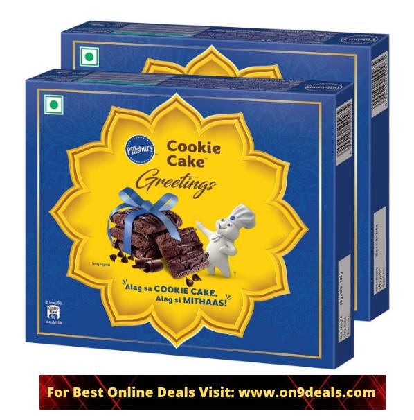 Pillsbury Cookie Cake - Greetings Gift Pack, Pack of 2, 240g