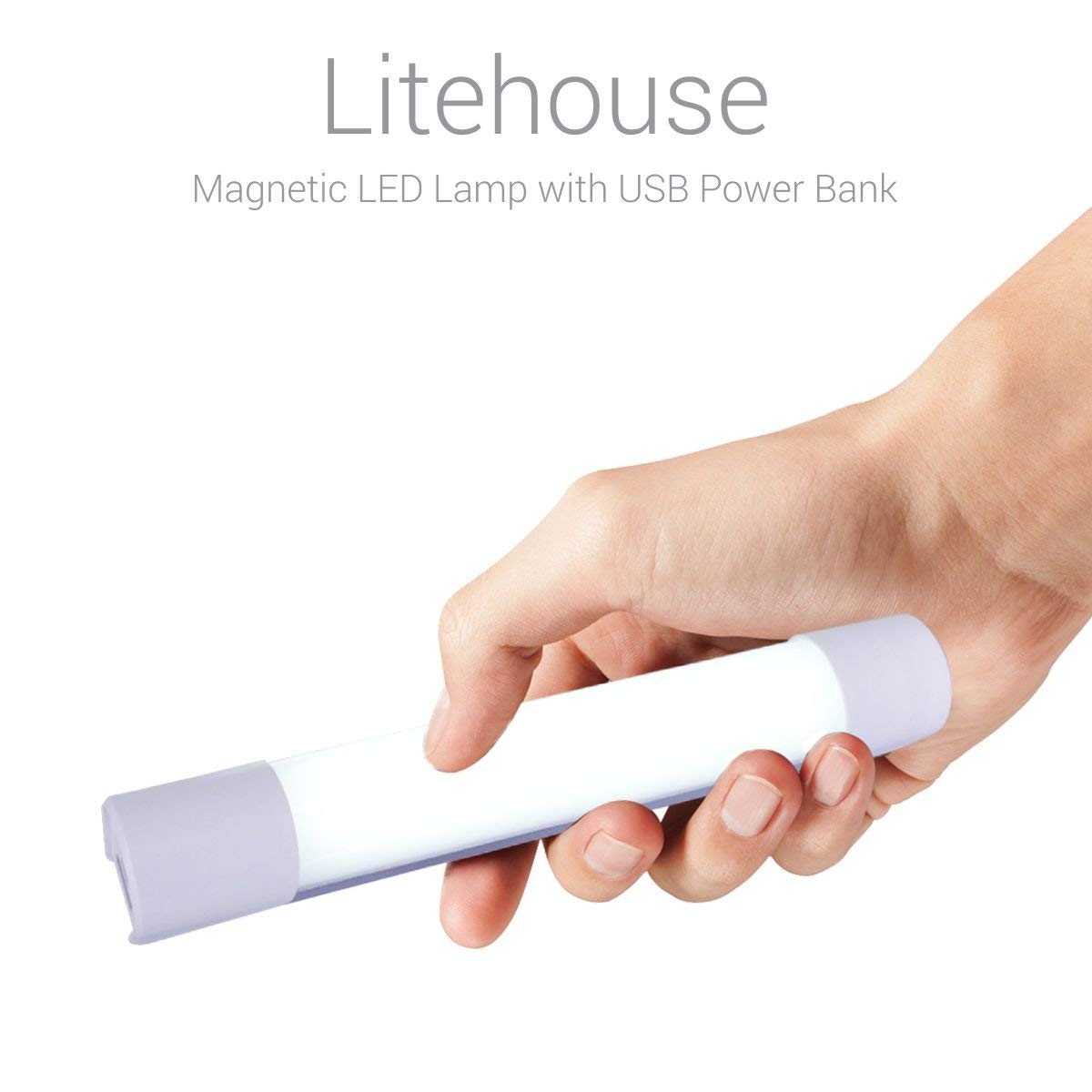 Portronics Litehouse POR-629 Magnetic LED Lamp with 4400mAH Lithium Ion PowerBank