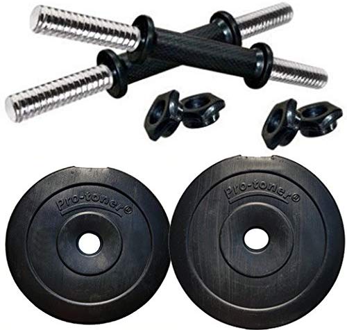Protoner PVC Adjustable Dumbbell Set, 10kg