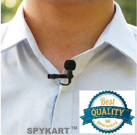 SPYKART Digital Noise Cancellation Clip Collar Mic Condenser For Youtube Video