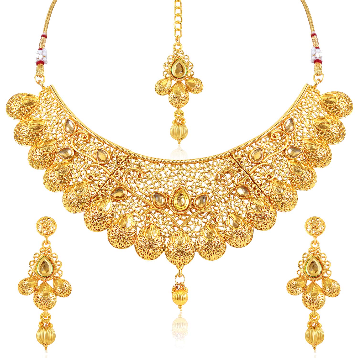 Sukkhi Jewellery Set for Women (Golden)