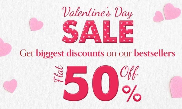 Tac Theayurvedaco : Flat 50% Off On Valentine's Day Sale  + Extra 7% Off With Prepaid