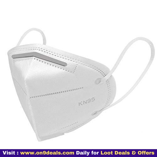 TradeVast Premium Quality KN95 Face Mask - Reusable Anti Pollution Bacterial - Pack of 10