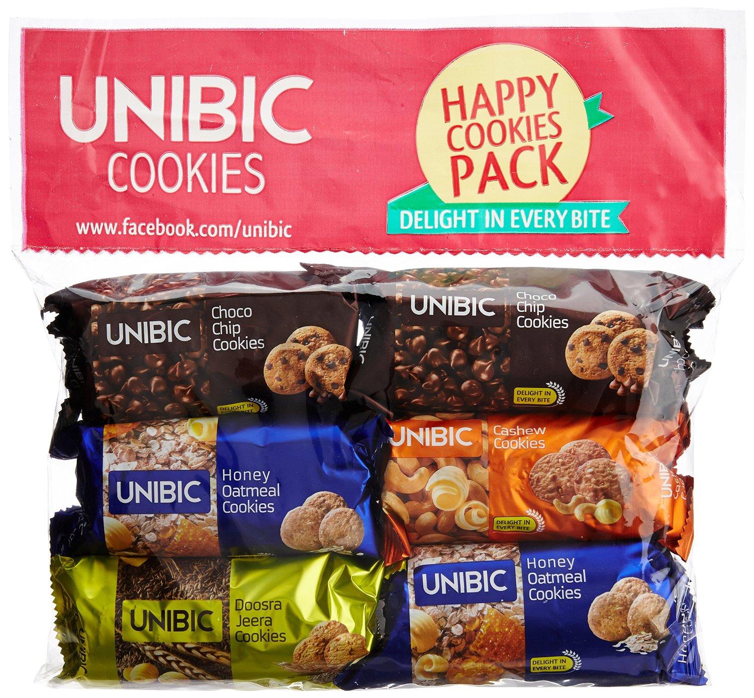 Unibic Assorted Cookies (Pack of 6), 450g