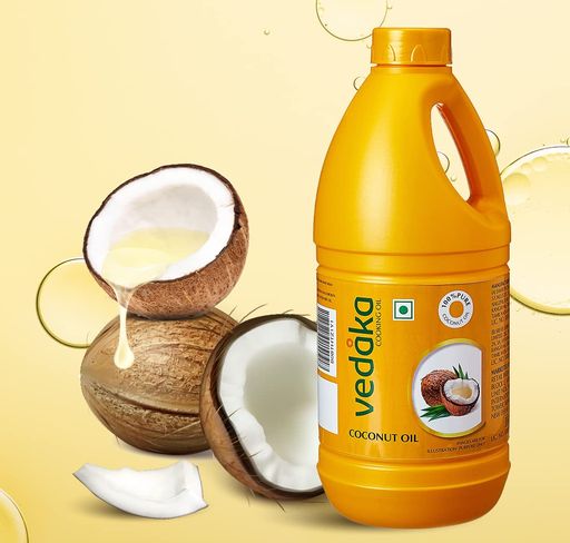Amazon Brand - Vedaka 100% Pure Coconut Oil, 1L