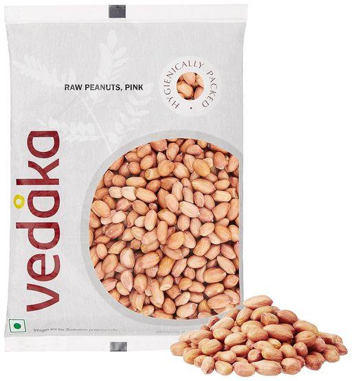 Vedaka Raw Peanuts Premium Moongfali 1KG Pack at INR 177