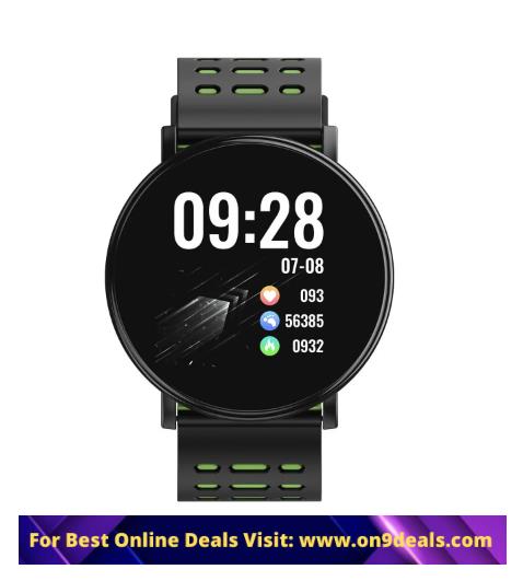 XANES Y19 1.3in 2.5D Glass Color Touch Screen IP68 Waterproof Smart Watch