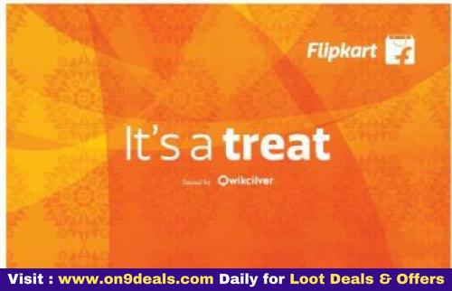 10% Discount Upto Rs.1250 on Flipkart Gift Card With SBI Credit Card