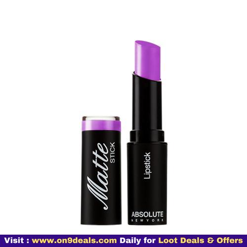 Absolute New York Matte Stick Lipsticks, Blue/Purple, 5.4g