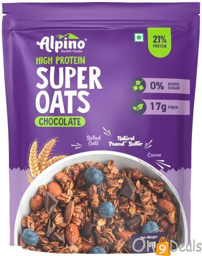 Alpino High Protein Super Rolled Oats Chocolate: A Healthy And Delicious Breakfast Option