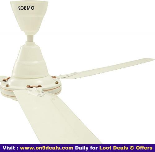 Amazon Brand - Solimo Swirl 1200mm Ceiling Fan