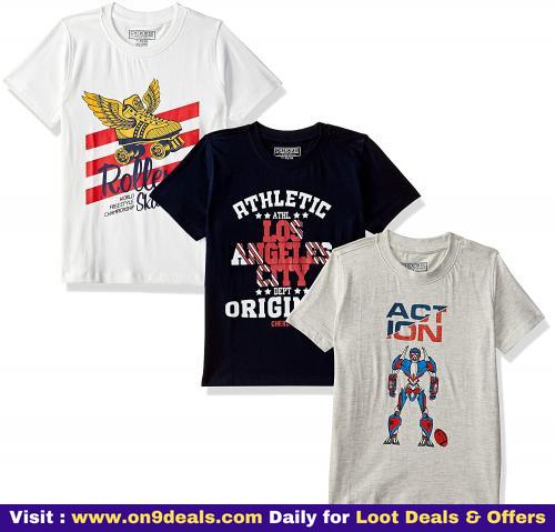 Amazon - Pack of 3 T-Shirts From Rs.269