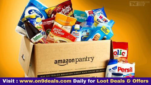 Amazon Pantry - Flat Rs.200 Cashback on Purchase of Rs.1200 + Extra Bank Discount