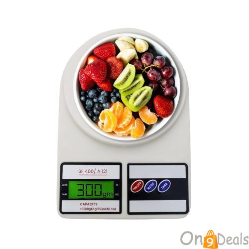 ATOM 10kg Digital Kitchen Food Scale: High Precision For Baking & Meal Prep - Rs 199