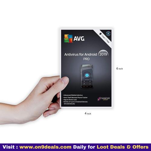 AVG Antivirus for Android - Pro 1 User | 1 Year Activation Card