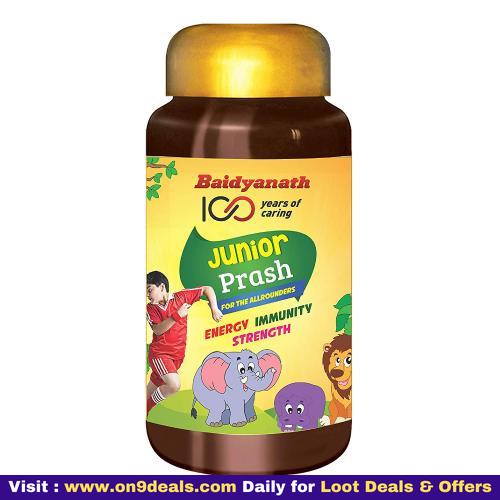 Baidyanath Junior Prash - Specially Formulated Chyawanprash For Kids - 500g