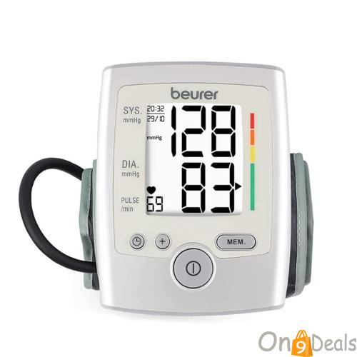 Beurer BM35 Fully Automatic Digital Blood Pressure Monitor Memory Feature With Pulse Rate Detection