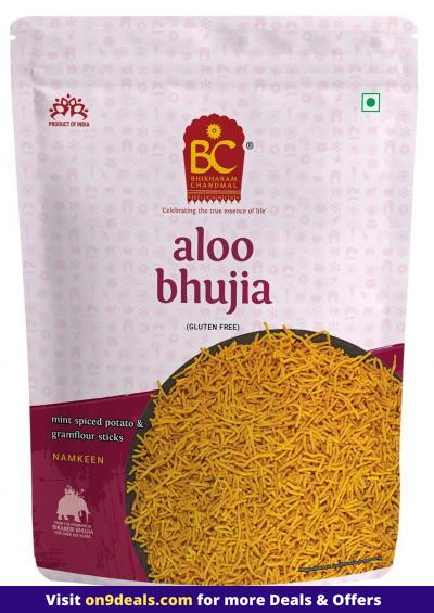 Bhikharam Chandmal Aloo Bhujia 1kg (pack Of 2)