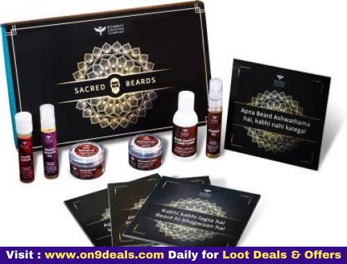 Bombay Shaving Company Beard Care Starter Sacred Kit - Limited Edition