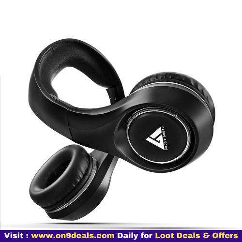 Boult Audio ProBass FluidX Over-Ear Unbreakable Wireless Bluetooth Headphones with Microphone