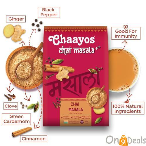 Chaayos Chai Masala: Aromatic Tea Masala For Perfect Chai @ Rs 251