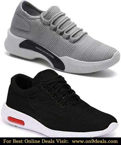 Combo Pack of 2 Latest Collection Stylish casual Sports Running Shoes For Men