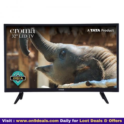 Croma 80 Cm (32 Inches) HD Ready Led Tv Crel7369 2021 Model