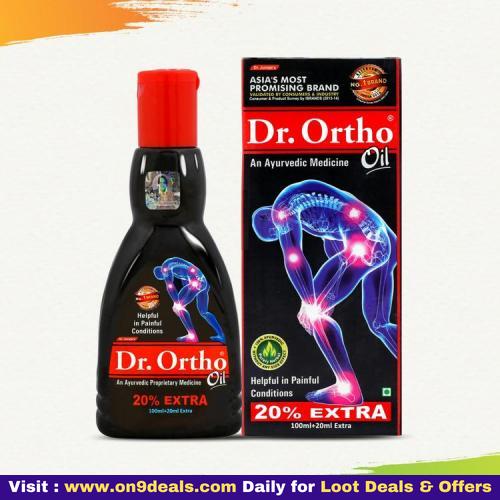 Dr Ortho Ayurvedic Medical Oil Worth Rs.295 for Free Pay Only Delivery Charge