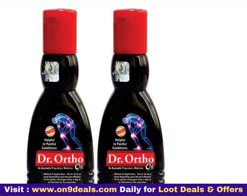 Dr Ortho Oil 60ml, Pack of 2 - Helpful in Joint Pain