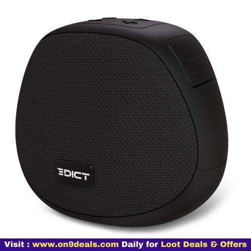 EDICT by Boat ESP01 Portable Wireless Speaker 5W Bluetooth V5.0, Up to 4H Playback