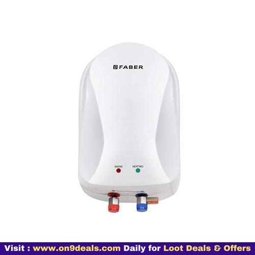 FABER 3 Liters Instant Water Geyser With 5 Year Warranty on Tank