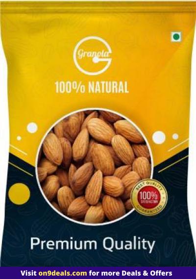 Granola Premium Almonds 900 Gms @ Rs.596 + Extra Discount