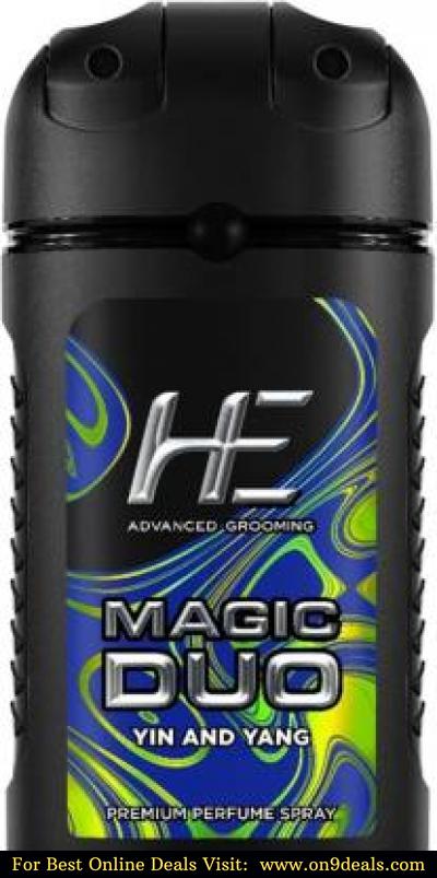 He Magic Duo Yin and Yang Perfume Body Spray - For Men