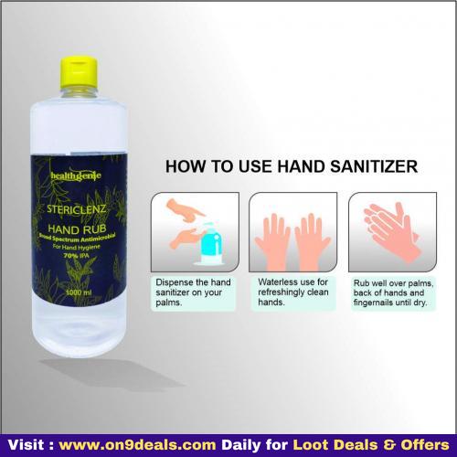 Healthgenie Stericlenz -DH Sanitizer - 1000ml