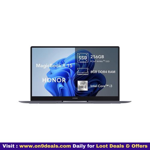 Honor Magicbook X15, Intel Core I3-10110u 15.6 Inch Fhd Ips Anti-glare 8gb Ram 256gb Ssd Laptop