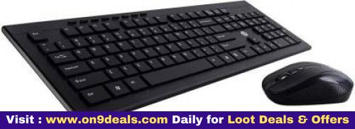 HP Multimedia Slim Wireless Keyboard & Mouse Combo Wireless Laptop Keyboard