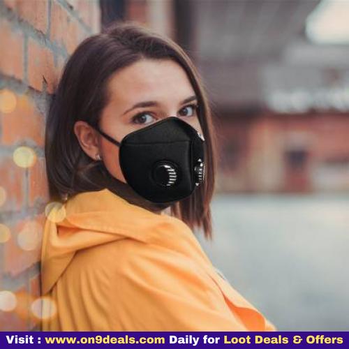 IMPULSE Washable Reusable Outdoor Protection Face Mask for germ protection Pack of 7