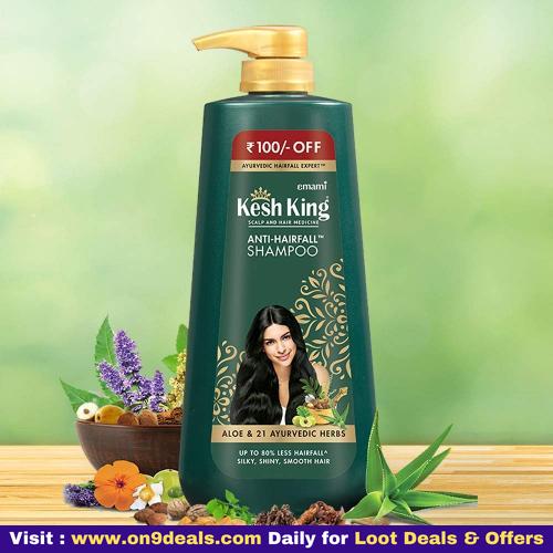 Kesh King Scalp and Hair Medicine Anti-Hairfall Shampoo, 600 ml