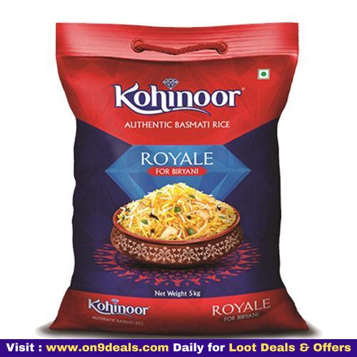Kohinoor Authentic Royale Biryani Basmati Rice 5 Kg | Special Biryani Rice