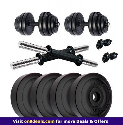 Koxtons - Home Gym & Fitness Kit 20 KG, Black (KSEPL 040)