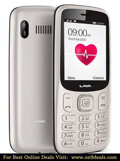 Lava Pulse Mobile Phone - with BP & Heart Rate Monitor