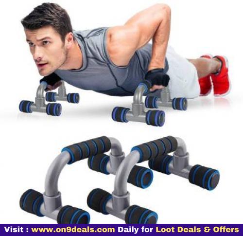 Leosportz Push Up Bar Home Gym Exercise Fitness Equipment Push-up Bar