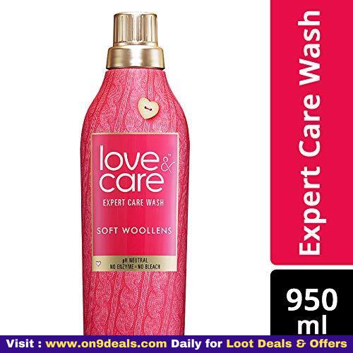 Love & Care Soft Woollens Expert Care Wash Liquid Detergent 950 ml